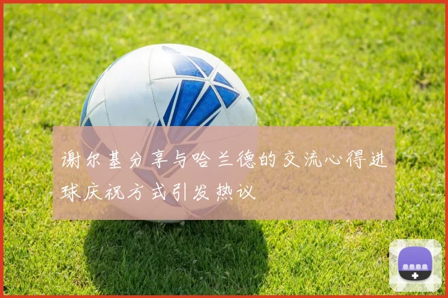 谢尔基分享与哈兰德的交流心得进球庆祝方式引发热议